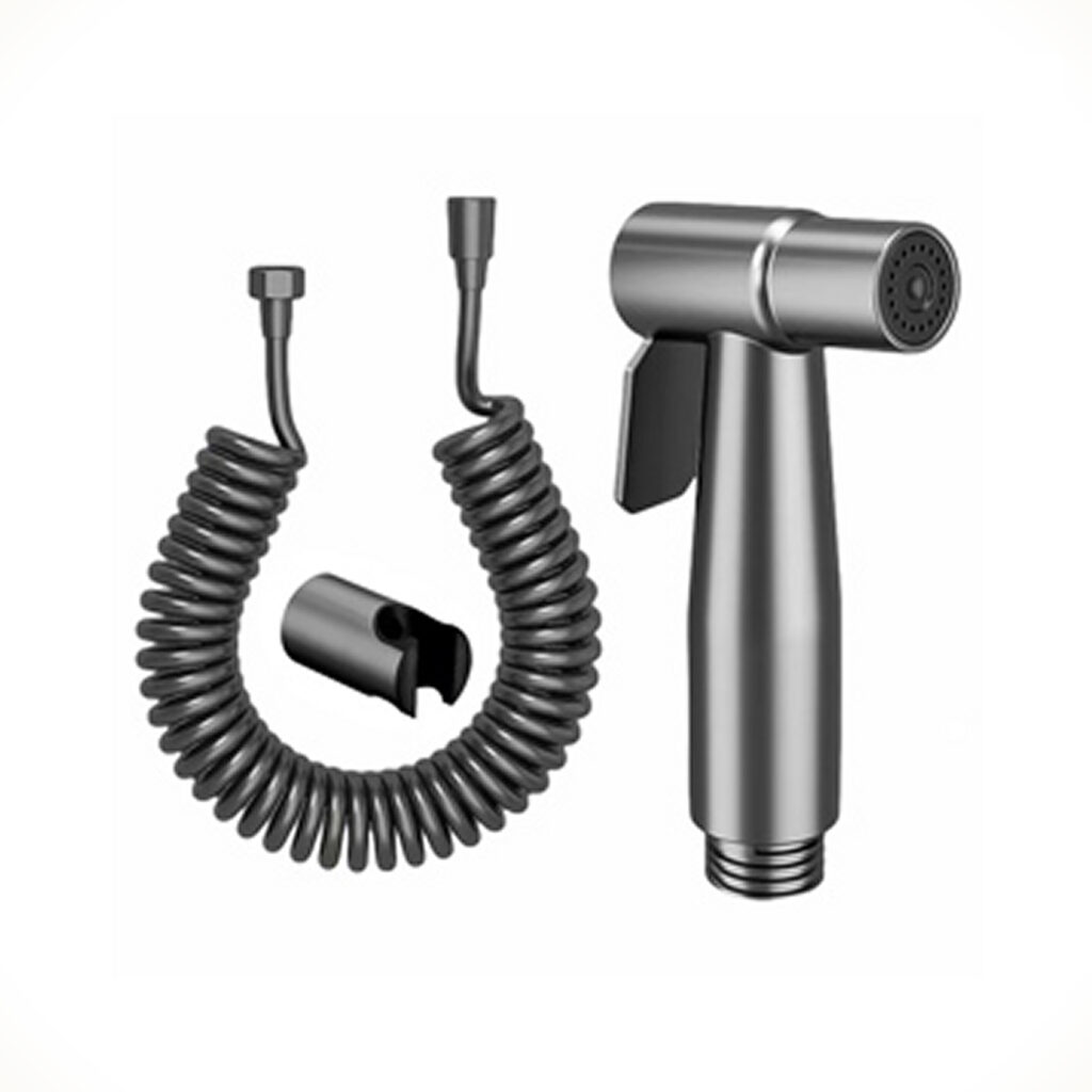Gunmetal Stainless Steel Bidet Spray Set