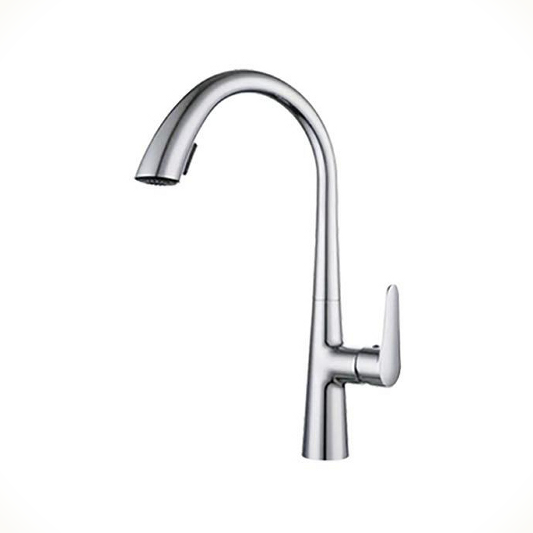 Chrome Pull-out Kitchen Faucet