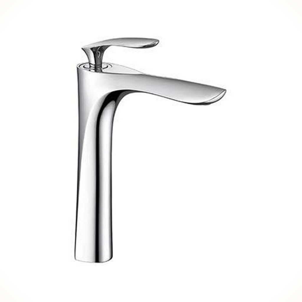 Chrome Tall Basin Faucet