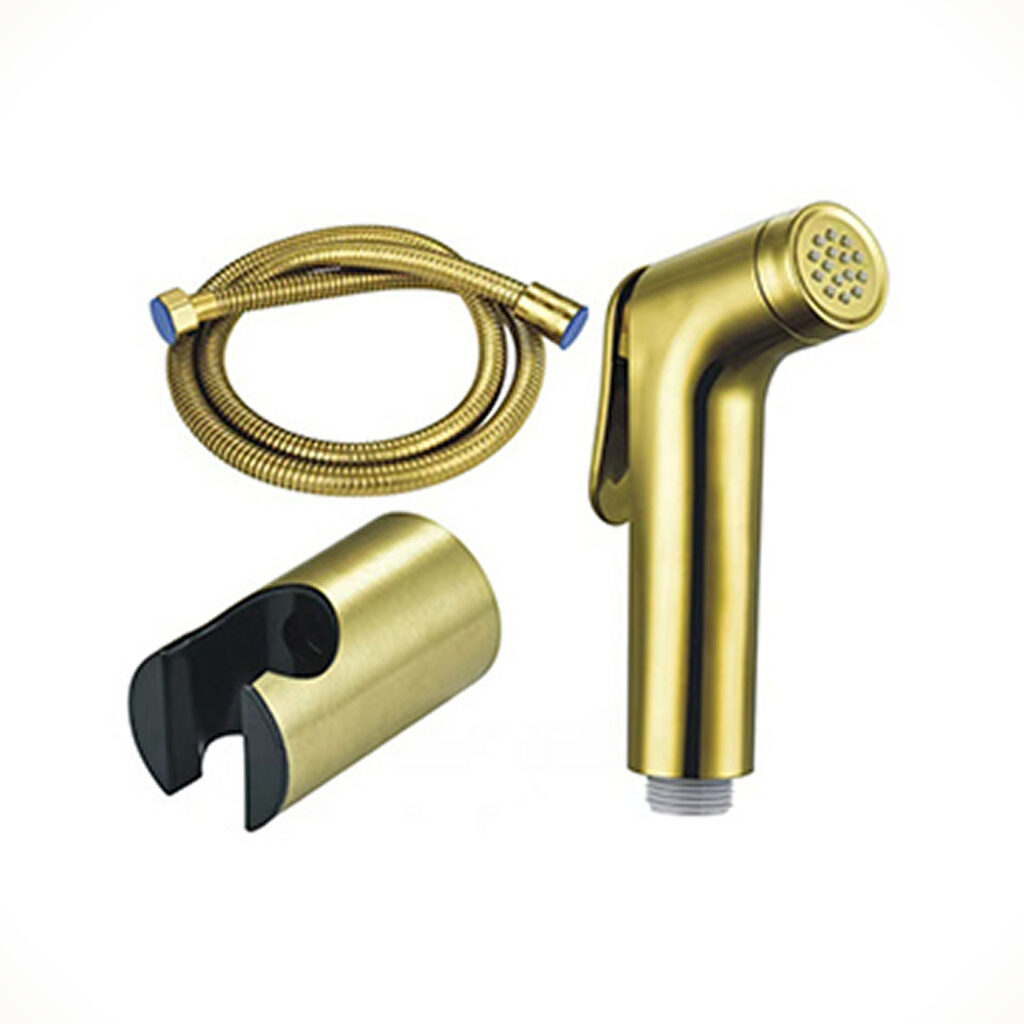 Brushed Gold Bidet Spray Set