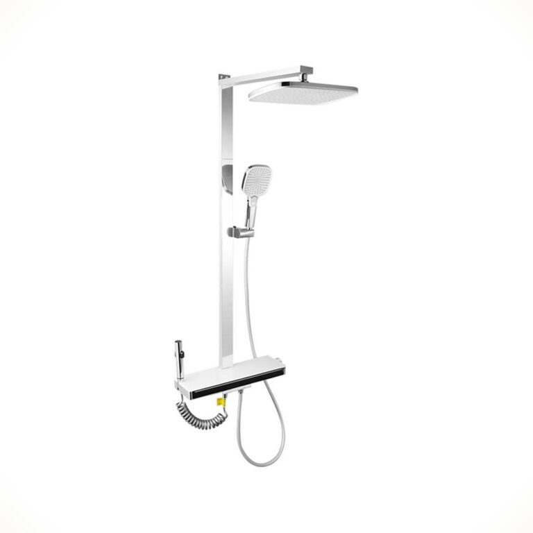 Exposed Rain Shower Column Set