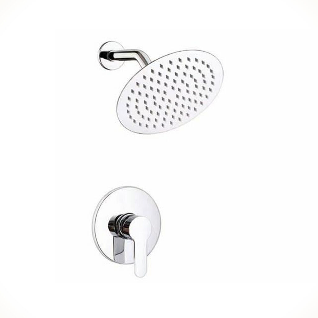 Chrome Concealed Shower Set