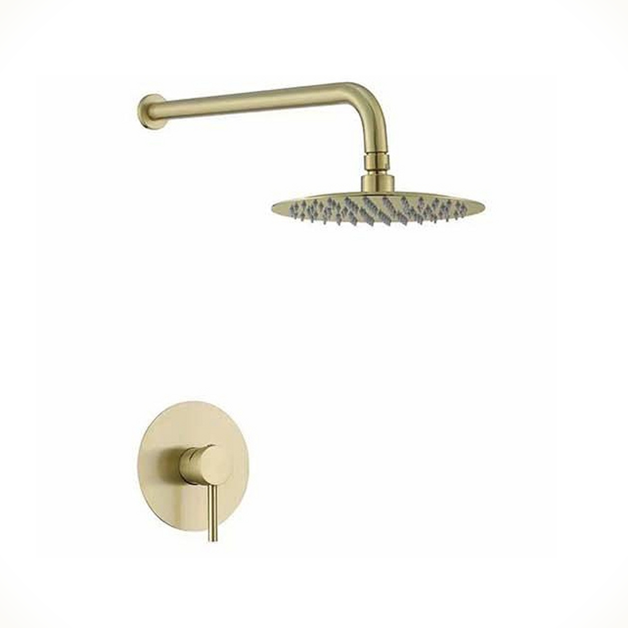 Brushed Gold Concealed Shower Set